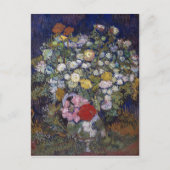 Carte Postale Bouquet de fleurs dans un vase | Van Gogh | (Devant)