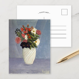 Carte Postale Bouquet de fleurs   Henri Rousseau