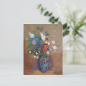 Carte Postale Bouquet de fleurs - Odilon Redon (Debout devant)
