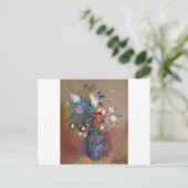 Carte Postale Bouquet de fleurs - Odilon Redon (Debout devant)
