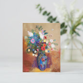 Carte Postale Bouquet de fleurs par Odilon Redon (Debout devant)