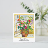 Carte Postale Bouquet de Fleurs Suzanne Valadon (Debout devant)