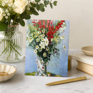 Carte Postale Bouquet de Glaïeuls par Claude Monet