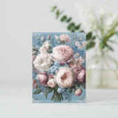 Carte Postale Bouquet de jardin victorien (Debout devant)