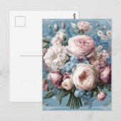 Carte Postale Bouquet de jardin victorien (Devant / Derrière)