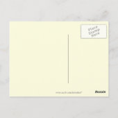 Carte Postale Bouquet de jonquilles (Dos)