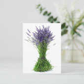 Carte Postale Bouquet de lavande (Debout devant)