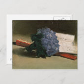 Carte Postale Bouquet de Manet | des violettes, 1872 (Devant / Derrière)