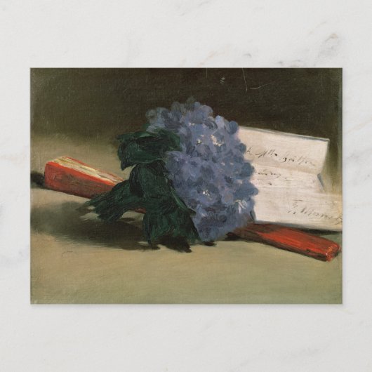 Carte Postale Bouquet de Manet | des violettes, 1872 (Devant)