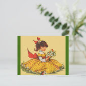 Carte Postale Bouquet de marguerites (Debout devant)