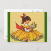 Carte Postale Bouquet de marguerites (Devant / Derrière)