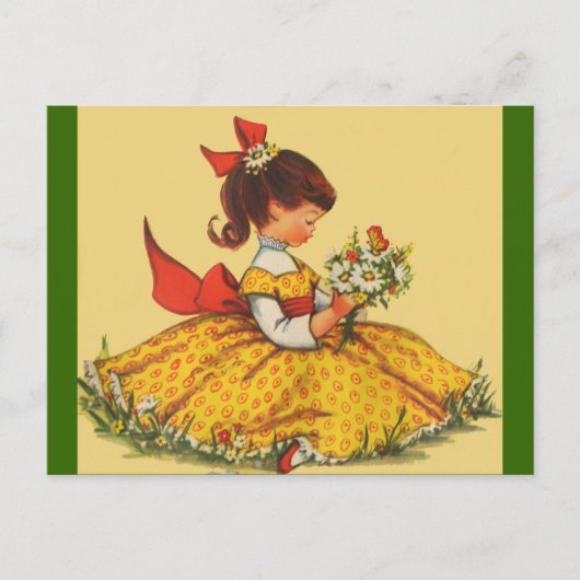 Carte Postale Bouquet de marguerites (Devant)