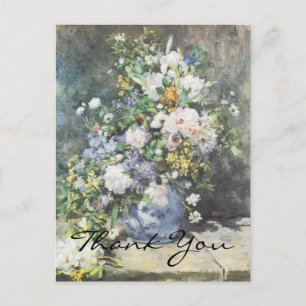 Carte Postale Bouquet de printemps de Renoir