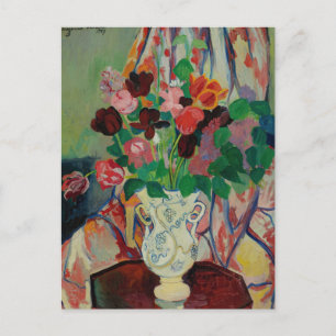 Carte Postale Bouquet de Tulipes de Suzanne Valadon
