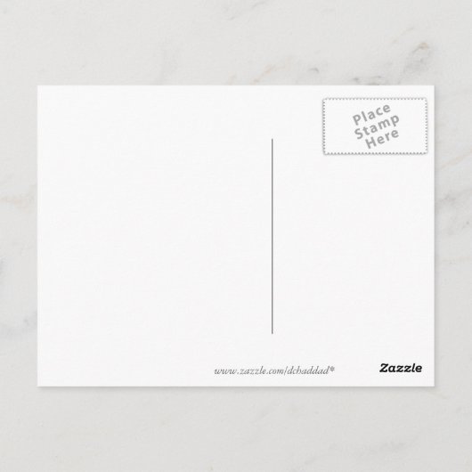 Carte Postale Bouquet des coeurs (Dos)