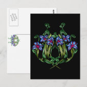 Carte postale Bouquet Diana (Devant / Derrière)