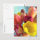 Carte Postale Bouquet du Colorful (Devant / Derrière)