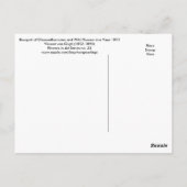 Carte Postale Bouquet Fleurs van Gogh Beaux-arts Vie morte (Dos)