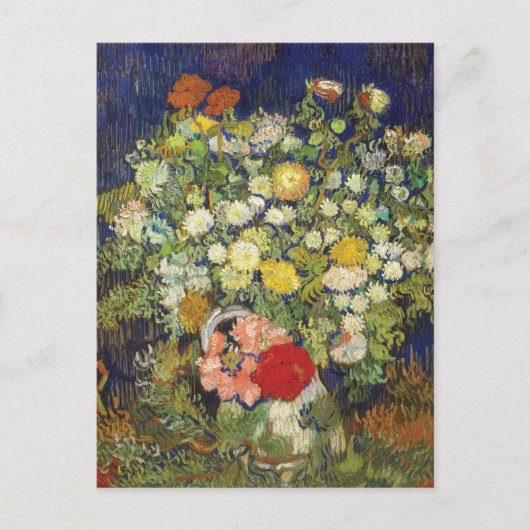 Carte Postale Bouquet Fleurs van Gogh Beaux-arts Vie morte (Devant)