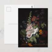 Carte Postale Bouquet maître néerlandais vintage (Devant / Derrière)