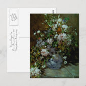 Carte Postale Bouquet Spring (Devant / Derrière)
