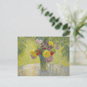 Carte Postale Bouquet sur la table de Martin (Debout devant)