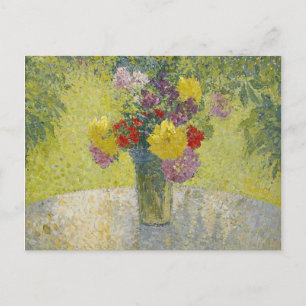 Carte Postale Bouquet sur la table de Martin