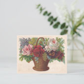 Carte postale bouquet Victoria (Debout devant)