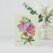 Carte Postale Bouquet Vintage (Debout devant)
