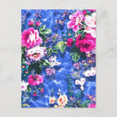 Carte Postale Bouquets avec roses (Devant)