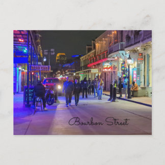 Carte postale Bourbon Street
