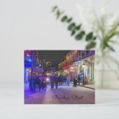 Carte postale Bourbon Street (Debout devant)