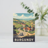 Carte Postale Bourgogne (Debout devant)