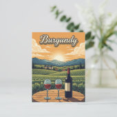 Carte Postale Bourgogne (Debout devant)