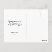 Carte Postale Bourgogne | Marsala New Home Happy Holiday Postcar (Dos)