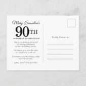 Carte postale Bourgogne violet jaune 90e anniversa (Dos)