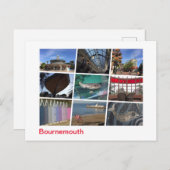 Carte Postale Bournemouth (Devant / Derrière)