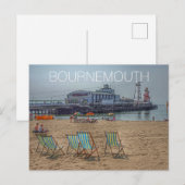 Carte Postale Bournemouth (Devant / Derrière)
