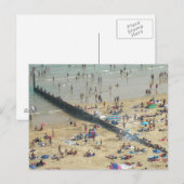 Carte Postale Bournemouth Beach UK (Devant / Derrière)