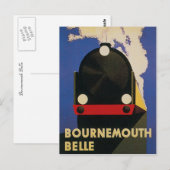 Carte Postale Bournemouth Belle (Devant / Derrière)