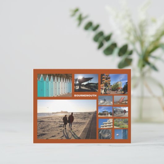 Carte Postale Bournemouth multi-image (Debout devant)