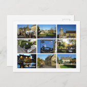 Carte Postale Bourton sur l'eau (Devant / Derrière)