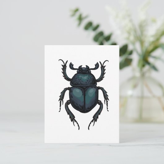 Carte Postale Bousier (Debout devant)