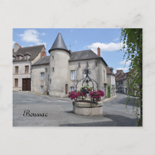 Carte postale Boussac, Creuse, France