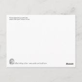 Carte postale Boussac, Creuse, France (Dos)