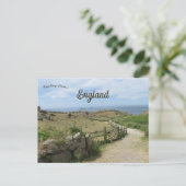 Carte Postale Bout du Monde Cornouailles Angleterre (Debout devant)