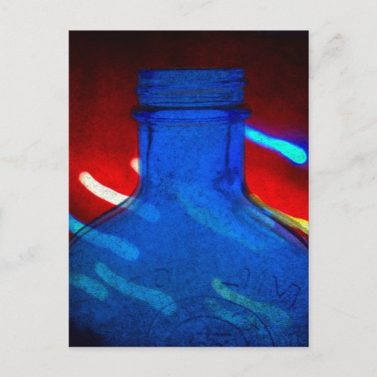 Carte Postale Bouteille (Devant)