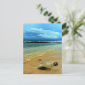 Carte Postale bouteille à la mer (Debout devant)