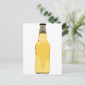 Carte Postale Bouteille de bière (Debout devant)