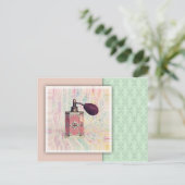 Carte postale Bouteille de parfum (Debout devant)